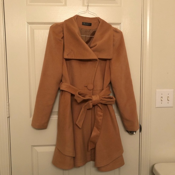 Women’s Winter Wool Wrap Coat Jacket - Picture 5 of 12